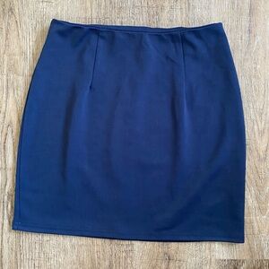 NWOT KATE KASIN Women’s Navy Blue Pencil Skirt Size Small